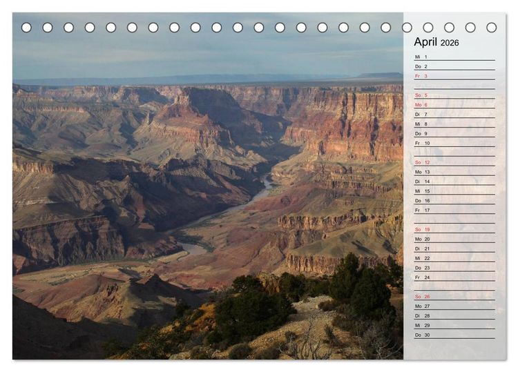 Produktbild: USA 2026 Utah - Sandstein und Canyons (Tischkalender 2026 DIN A5 quer), CALVENDO Monatskalender