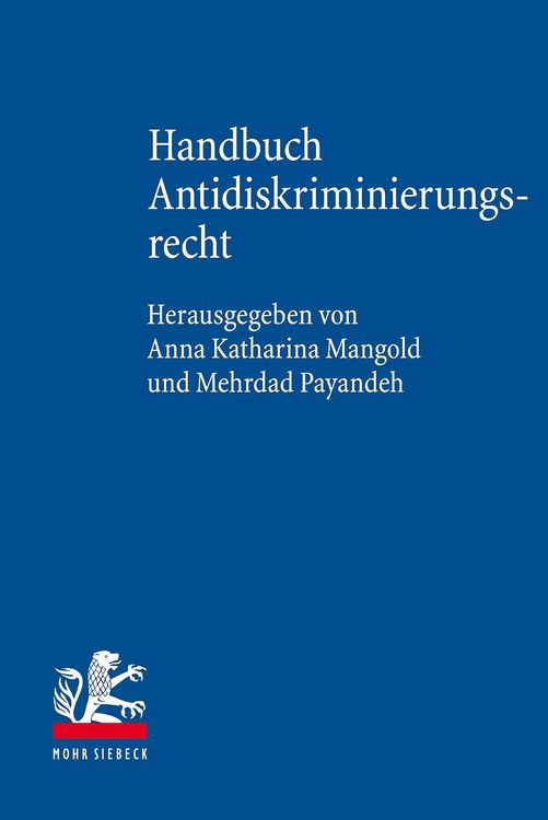 Produktbild: Handbuch Antidiskriminierungsrecht