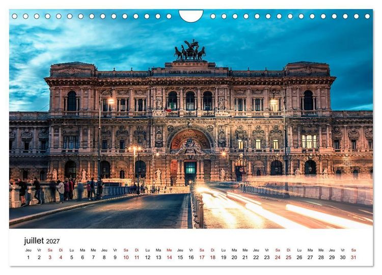 Produktbild: Rome, La Cit&eacute; &Eacute;ternelle (Calendrier mural 2027 DIN A4 vertical), CALVENDO calendrier mensuel