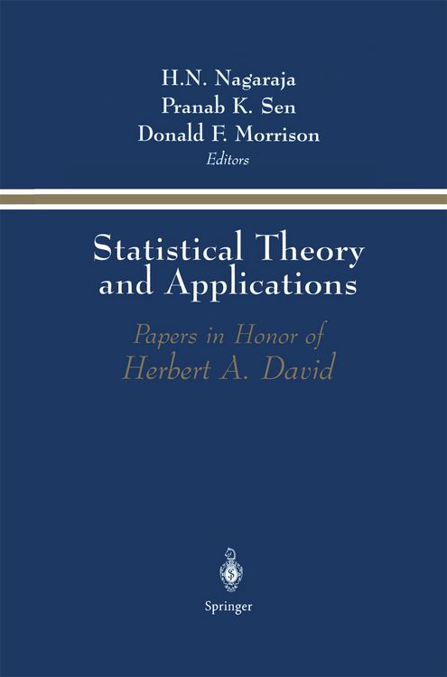 Produktbild: Statistical Theory and Applications