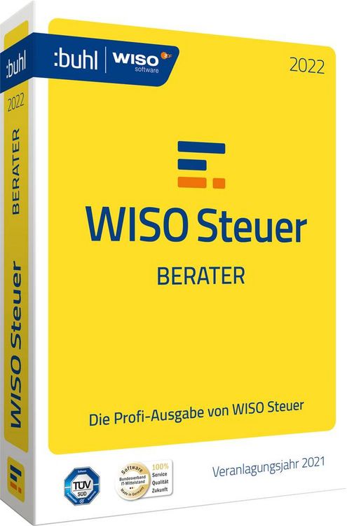 Produktbild: WISO Steuer-Berater 2022