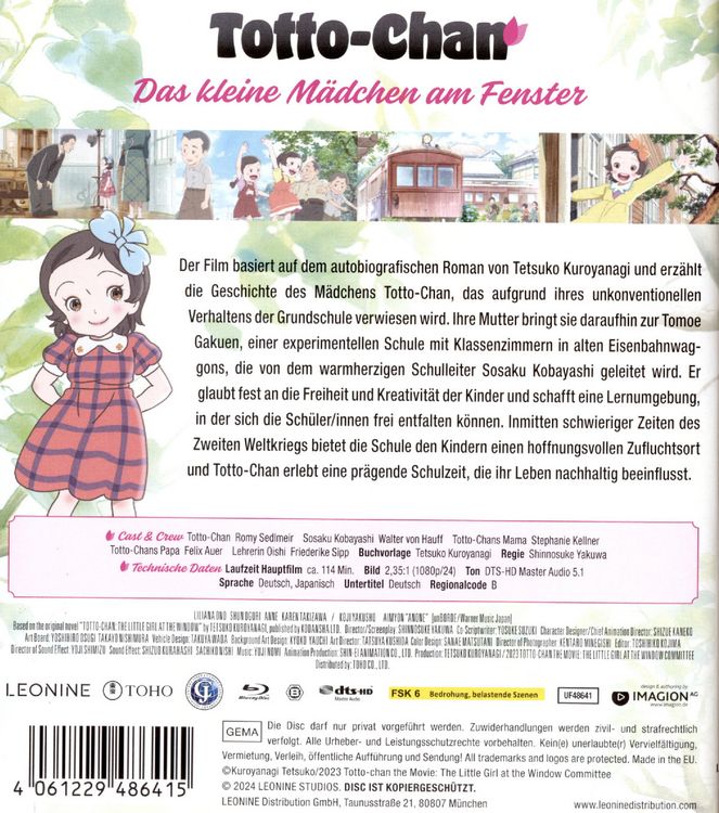 Produktbild: Totto-Chan: Das Kleine M&auml;dchen am Fenster