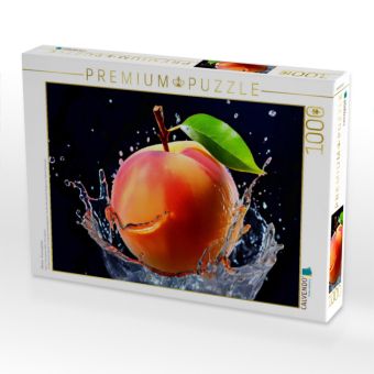Produktbild: CALVENDO Puzzle Pfirsich - Prunus persica | 1000 Teile Lege-Gr&ouml;&szlig;e 64x48cm Foto-Puzzle f&uuml;r gl&uuml;ckliche Stunden