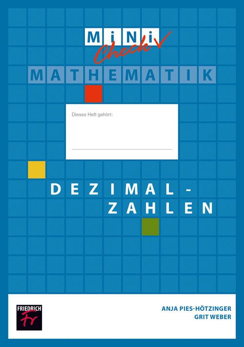 Produktbild: Mini Check: Dezimalzahlen - Sch&uuml;lerheft