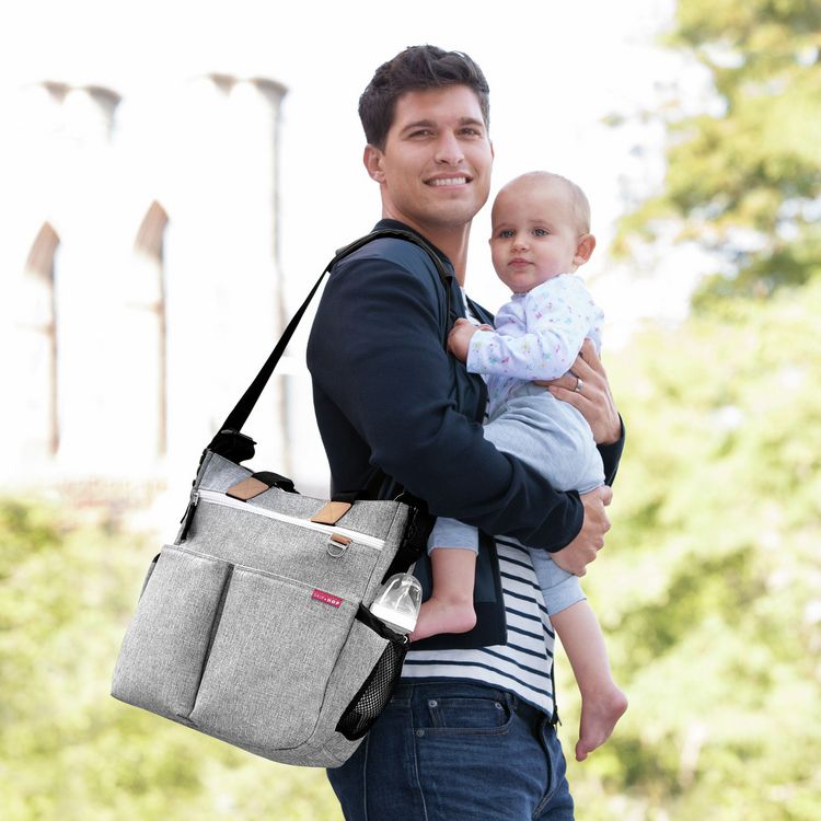 Produktbild: Tasche Duo Signature &ndash; graumeliert