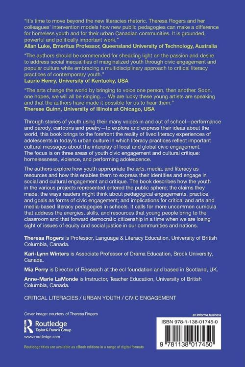 Produktbild: Youth, Critical Literacies, and Civic Engagement