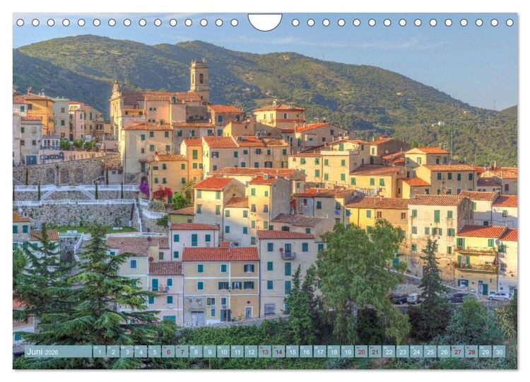Produktbild: Trauminsel Elba: Mediterranes Paradies f&uuml;r Romantiker (Wandkalender 2026 DIN A4 quer), CALVENDO Monatskalender