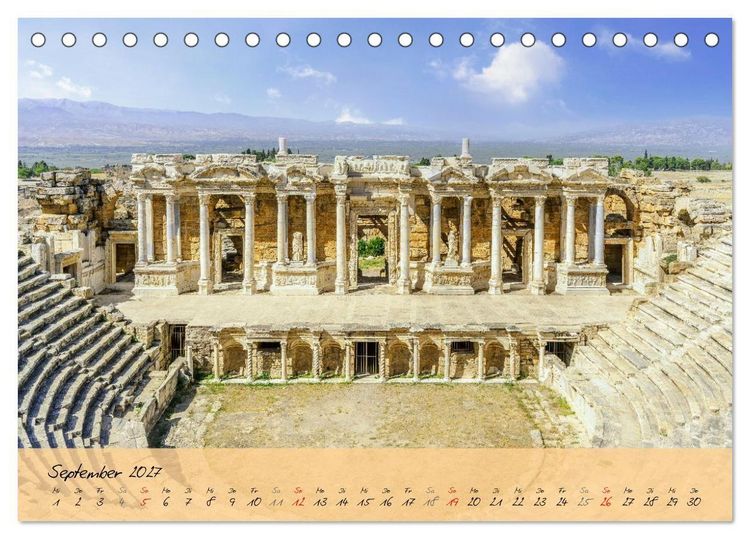 Produktbild: Faszination T&uuml;rkei. Traumhafte Landschaften und antike Sch&auml;tze. Reisekalender (Tischkalender 2027 DIN A5 quer), CALVENDO Monatskalender