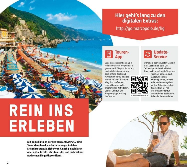 Produktbild: MARCO POLO Reisef&uuml;hrer Ligurien, Italienische Riviera, Cinque Terre