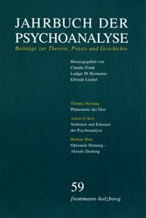 Produktbild: Jahrbuch der Psychoanalyse / Band 59