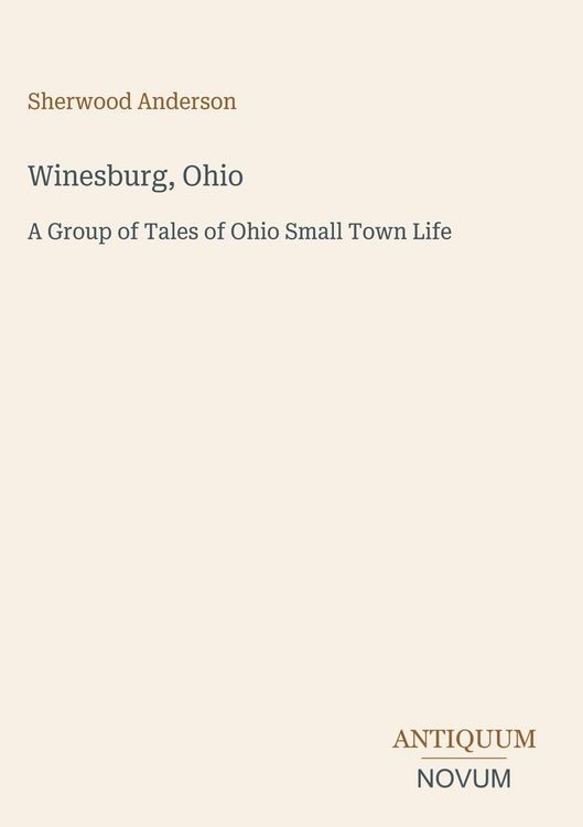 Produktbild: Winesburg, Ohio