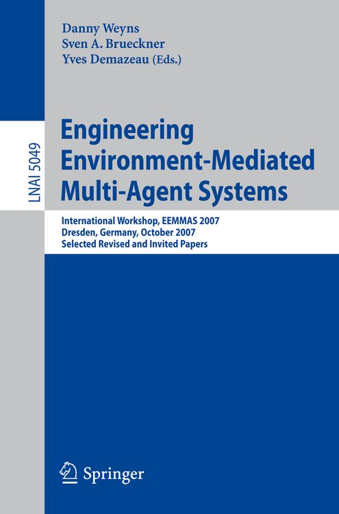 Produktbild: Engineering Environment-Mediated Multi-Agent Systems