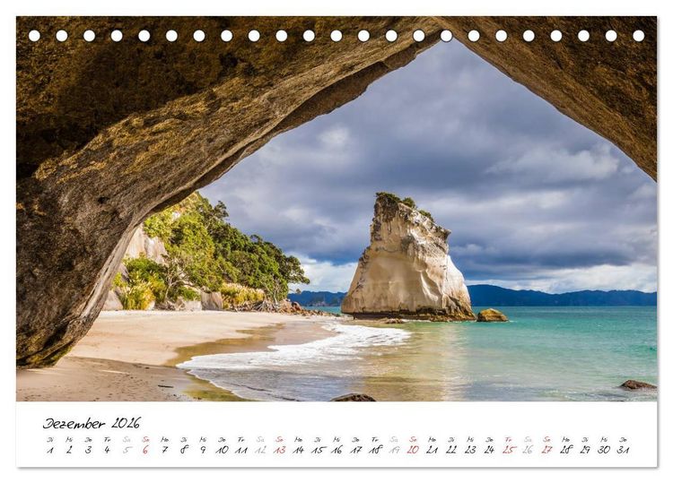 Produktbild: Neuseeland - Streifzug &uuml;ber die Nordinsel / CH-Version (Tischkalender 2026 DIN A5 quer), CALVENDO Monatskalender