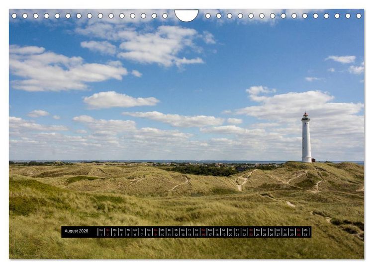 Produktbild: D&auml;nemark Impressionen (Wandkalender 2026 DIN A4 quer), CALVENDO Monatskalender