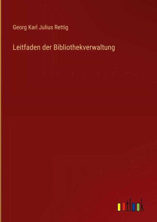 Produktbild: Leitfaden der Bibliothekverwaltung