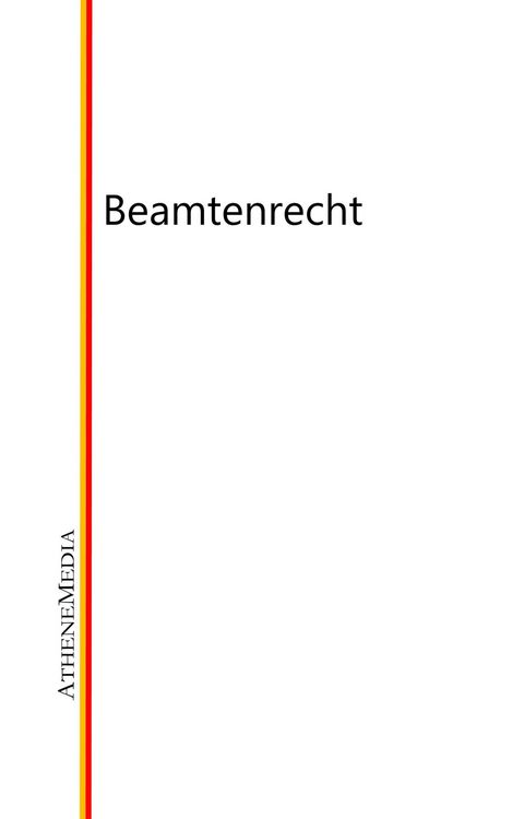 Produktbild: Beamtenrecht