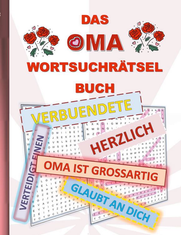 Produktbild: Das Oma Wortsuchr&auml;tsel Buch