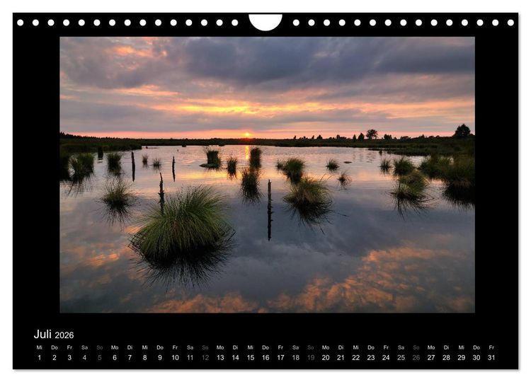 Produktbild: Hohes Venn und Ardennen (Wandkalender 2026 DIN A4 quer), CALVENDO Monatskalender