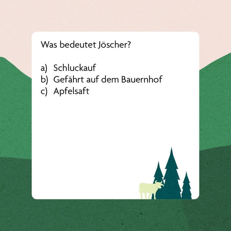 Dialekt-Quiz Schweiz