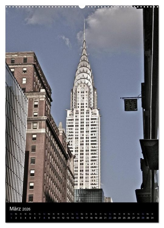 Produktbild: New York City 2026 &bull; Classic Views (Wandkalender 2026 DIN A2 hoch), CALVENDO Monatskalender