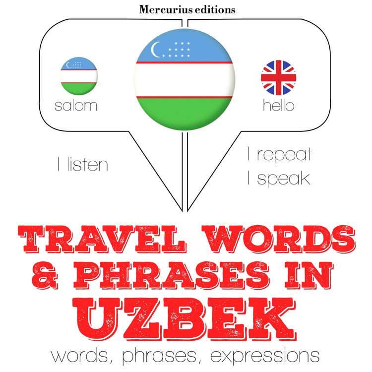 Produktbild: Travel words and phrases in Uzbek