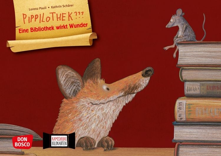 Produktbild: Pippilothek??? Eine Bibliothek wirkt Wunder. Kamishibai Bildkartenset