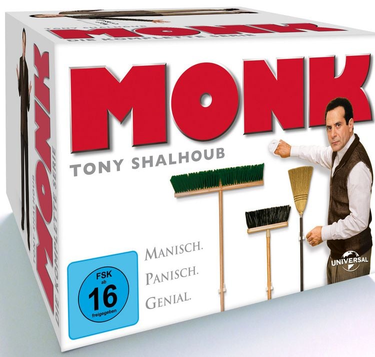 Produktbild: Monk - Staffel 1-8 - Gesamtbox [32 DVDs]