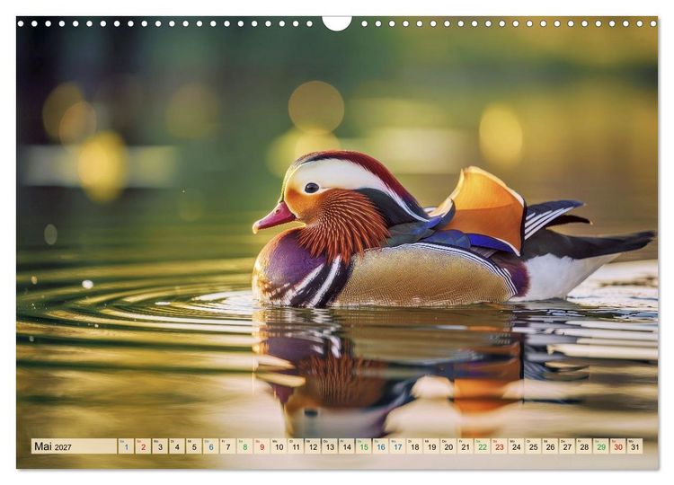 Produktbild: Die buntesten Tiere - Weltweit (Wandkalender 2027 DIN A3 quer), CALVENDO Monatskalender