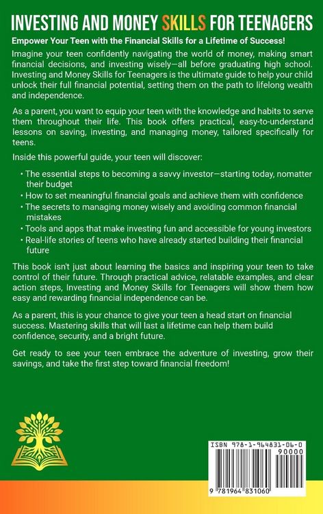 Produktbild: Investing and Money Skills for Teenagers