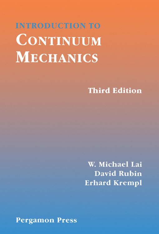 Produktbild: Introduction to Continuum Mechanics