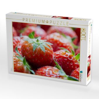 Produktbild: CALVENDO Puzzle Erdbeere | 1000 Teile Lege-Gr&ouml;&szlig;e 64x48cm Foto-Puzzle f&uuml;r gl&uuml;ckliche Stunden