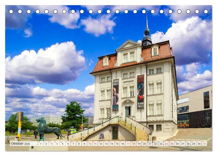 Produktbild: Gera Impressionen (Tischkalender 2026 DIN A5 quer), CALVENDO Monatskalender