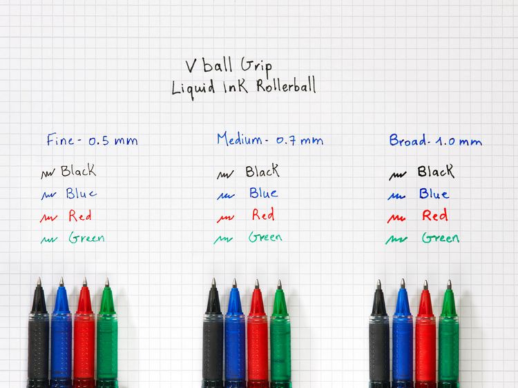 Produktbild: PILOT Tintenroller FriXion Clicker 0.7 (M) 4er Set2Go Fun
