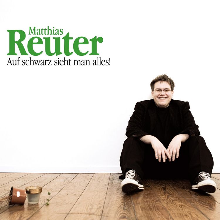 Produktbild: Matthias Reuter, Auf schwarz sieht man alles!
