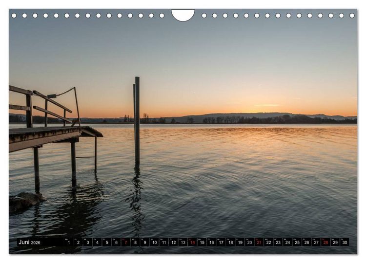 Produktbild: BODENSEE (Wandkalender 2026 DIN A4 quer), CALVENDO Monatskalender
