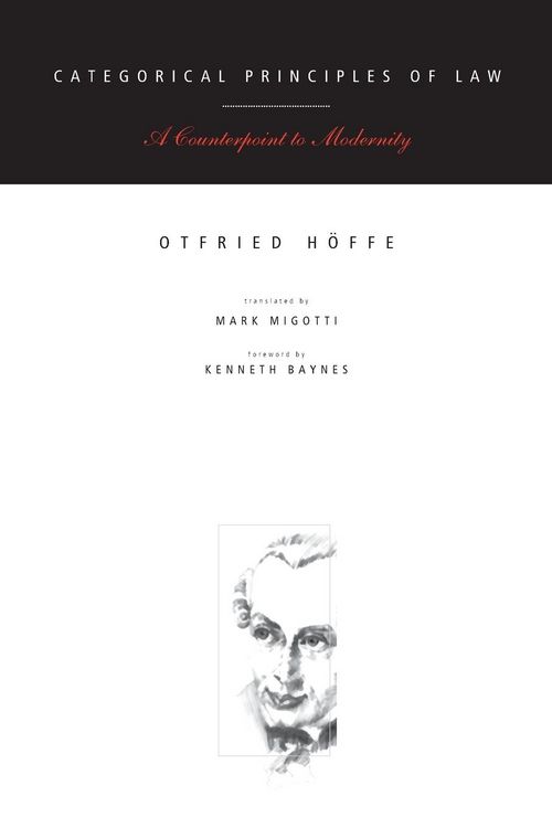Produktbild: Categorical Principles of Law