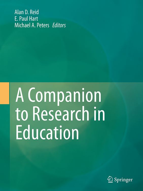 Produktbild: A Companion to Research in Education