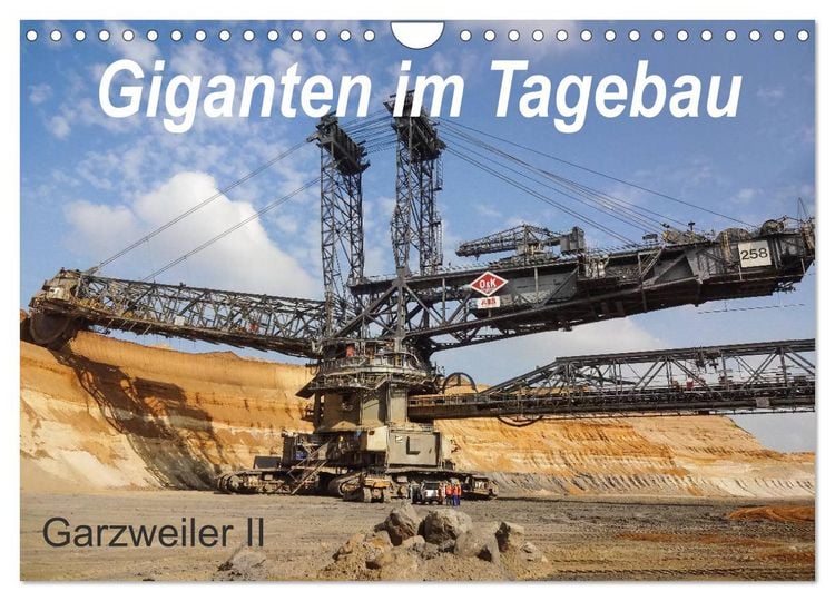 Produktbild: Giganten im Tagebau Garzweiler II (Wandkalender 2026 DIN A4 quer), CALVENDO Monatskalender