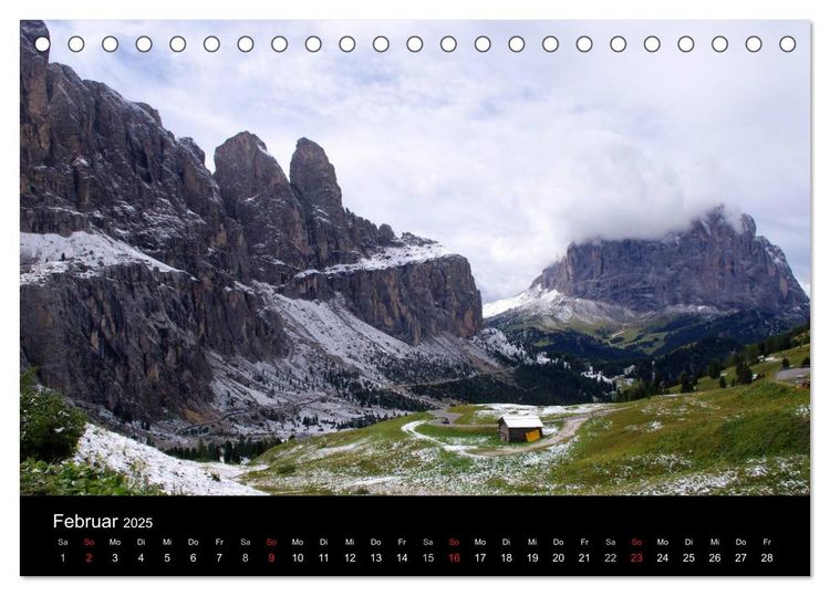 Produktbild: S&uuml;dtirol 2025 (Tischkalender 2025 DIN A5 quer), CALVENDO Monatskalender