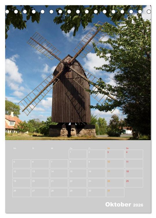 Produktbild: Bornholm - Die Sonneninsel D&auml;nemarks (Tischkalender 2026 DIN A5 hoch), CALVENDO Monatskalender
