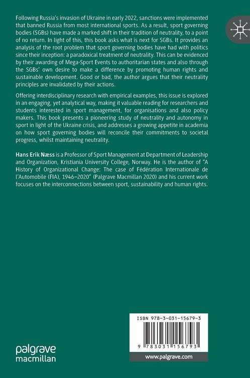 Produktbild: The Neutrality Paradox in Sport