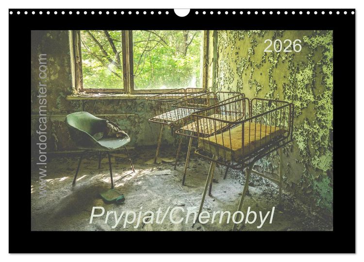 Produktbild: Chernobyl/Prypjat 2026 (Wandkalender 2026 DIN A3 quer), CALVENDO Monatskalender