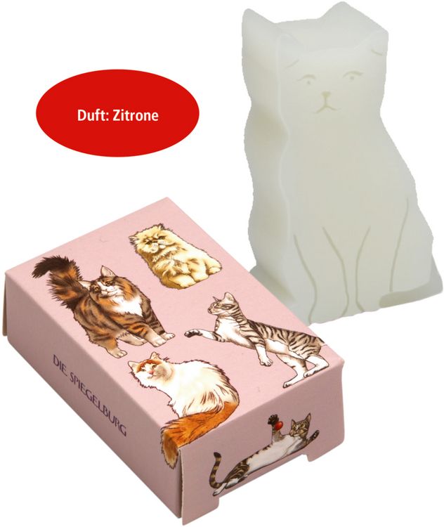 Produktbild: Kl. Handseife Katzen - I love cats (cats & dogs), sort.i.D.