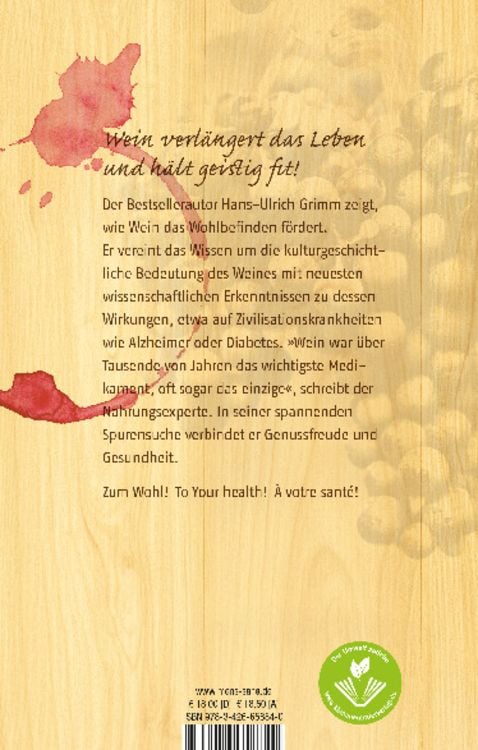Produktbild: Wein ist gesund