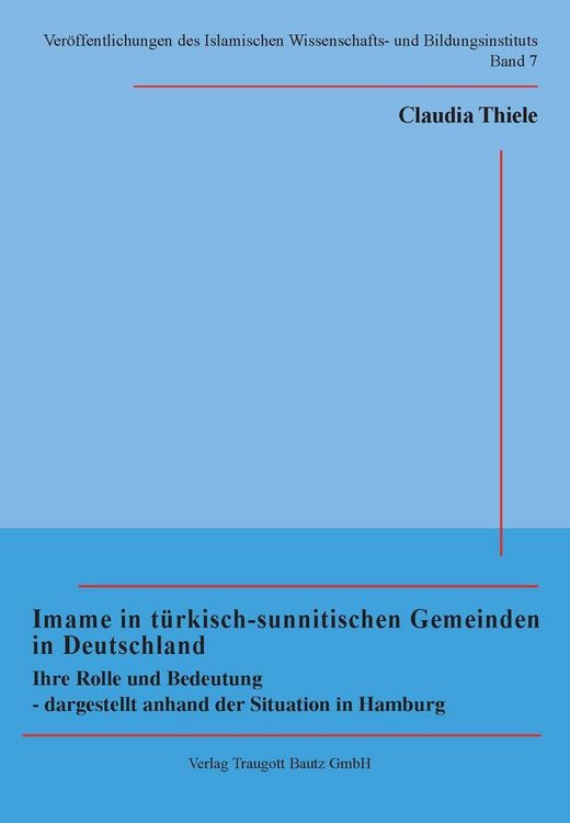 Produktbild: Imame in t&uuml;rkisch-sunnitischen Gemeinden in Deutschland