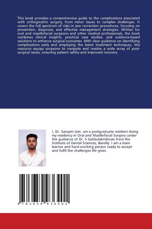 Produktbild: Complications of Orthognathic Surgery