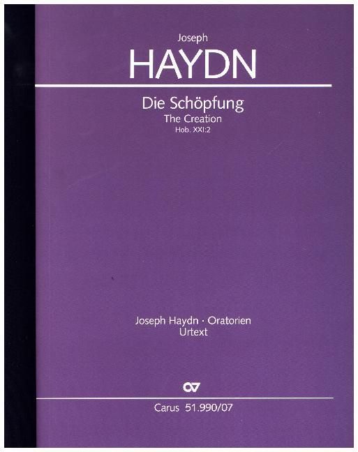 Produktbild: Die Sch&ouml;pfung, Studienpartitur