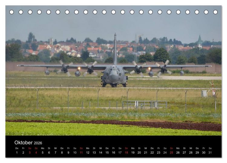 Produktbild: Milit&auml;r Air-Cargo (Tischkalender 2026 DIN A5 quer), CALVENDO Monatskalender