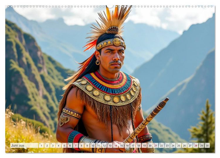 Produktbild: Krieger - Im Wandel der Zeit (Wandkalender 2026 DIN A2 quer), CALVENDO Monatskalender