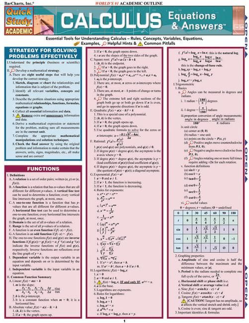 Produktbild: Kizlik, S: Calculus Equations & Answers